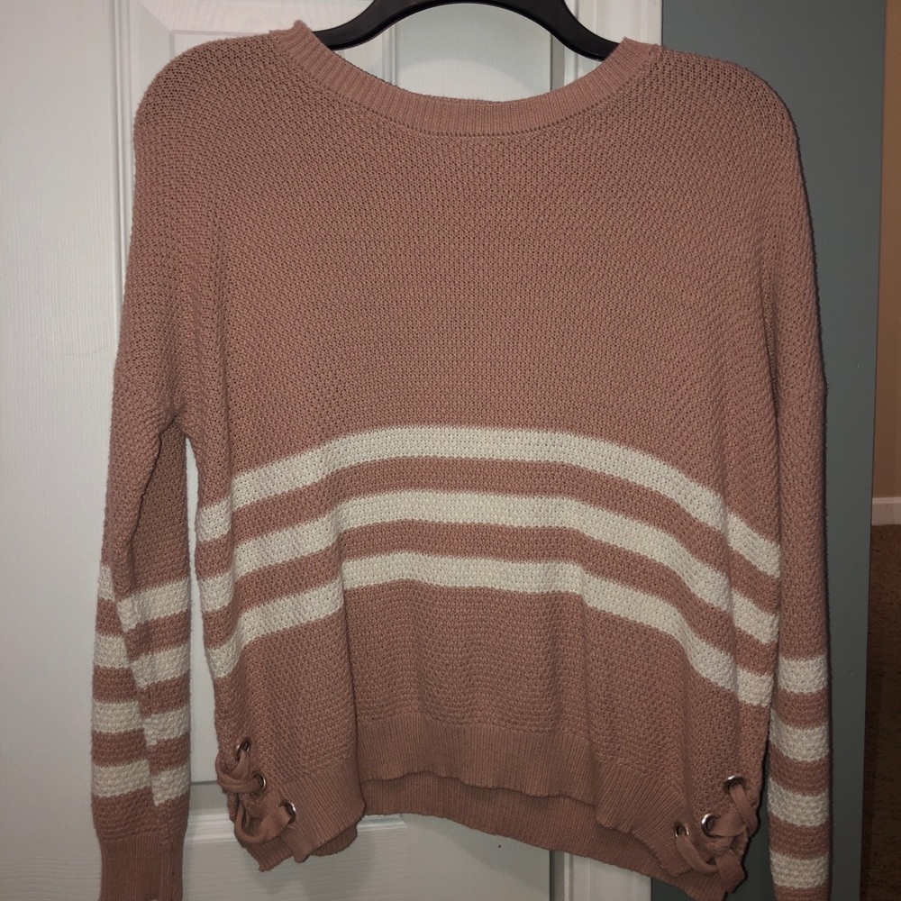 Pink-Beige Sweater